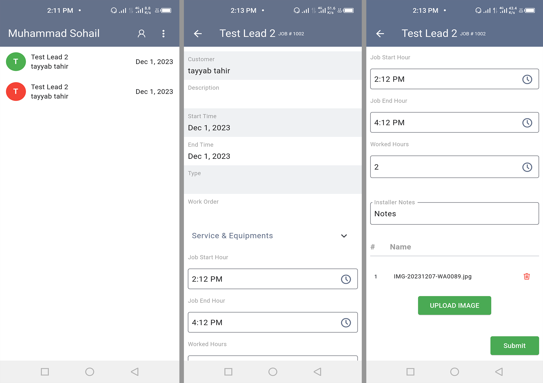 HVAC App Demo