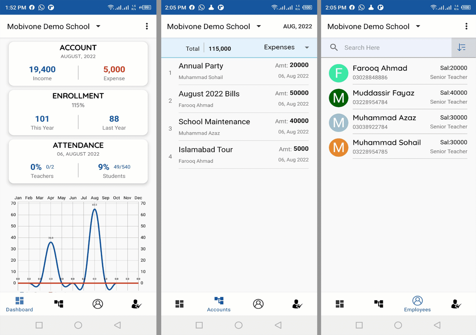 Skoolze App Demo