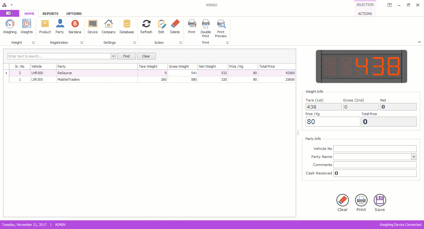 Wingo Demo